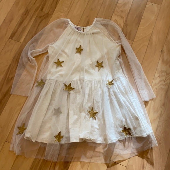 slim fit dress slacks white star sequin dress main image 0